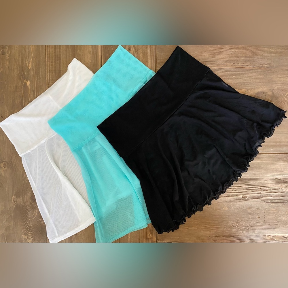 Rave Mesh Skater Skirt Set of 3